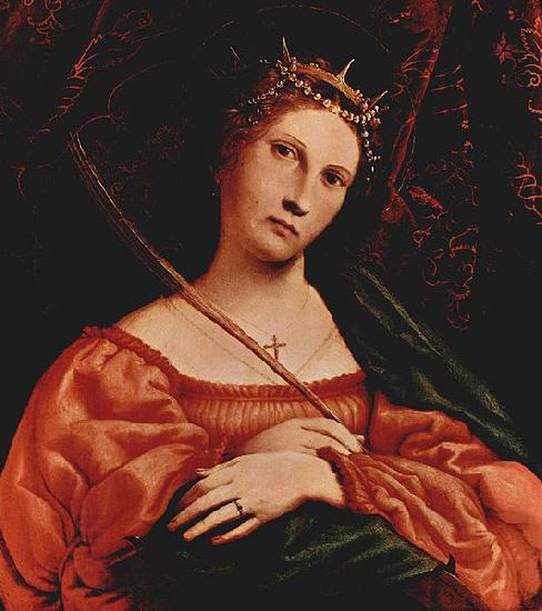 Lorenzo Lotto Hl. Katharina von Alexandrien China oil painting art